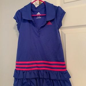 Adidas blue athletic dress 4T